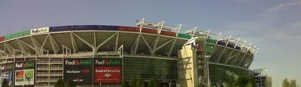 outside view of Fedex Field