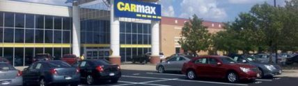 CarMax new black parking lot