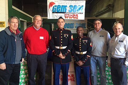 GemSeal collecting Toys for Tots