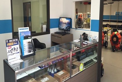 inside of GemSeal regional retail store