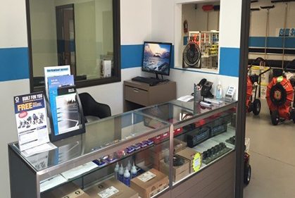 inside of GemSeal regional retail store