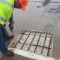 road patching in progress