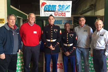 GemSeal supporting Toys for Tots with U.S. Marines